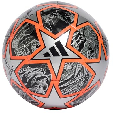 Adidas UEFA Champions League Club Ball IN9331, Unisex Footballs, Silver, 3 EU