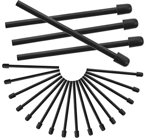 Veemoon 30pièces Pointes de Stylet et Accessoires de Rechange Pointes Résistantes à Usure Embouts Compatibles avec Stylet de Tablette Graphique