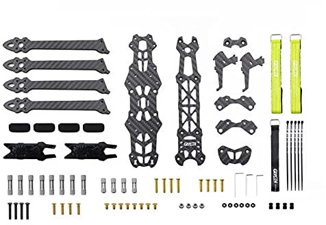 ZEMNLO Mark 225 mm 5 Zoll / 260 mm 6 Zoll / 295 mm 7 Zoll Rahmensatz RC Drone FPV Racing Quadrocopter-Rahmenarme (Size : 6 inch)