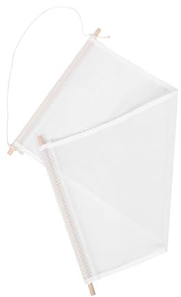 OFFSCH Ohrringhalter Wandmontage Organizer Hängend Schmuckhalter Netz-ohrringhalter Wandschmuckhalter Ohrring Organizer Hängend Halskettenhalter Wandhalterung