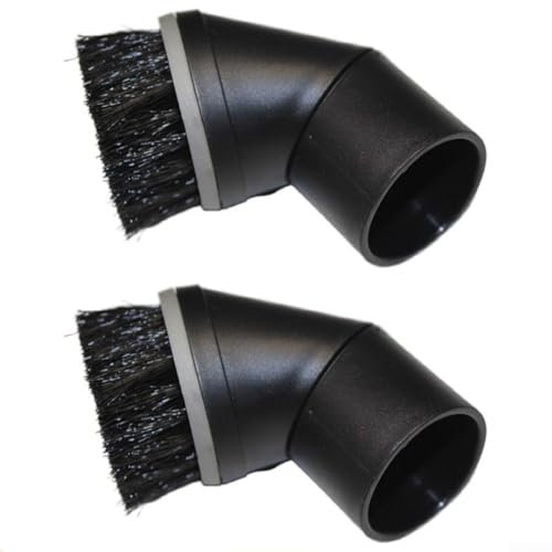 ChicBosomn 35mm Swivel Dusting Brush Attachment Fit for Miele S Series SSP-10, 07132710 vacuum cleaner Spare Parts(2 Pack)