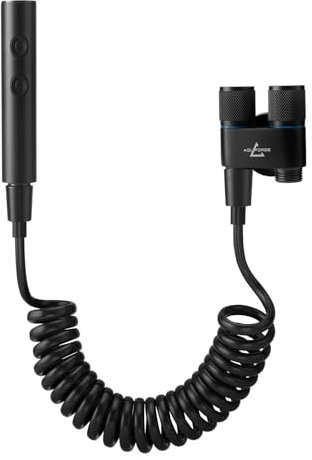 AquifergeHandheld Bidet Sprayer for Toilet with Push-Button Control Leak Proof Stainless Steel Precision Jet Adjustable Pressure No-Drill Installation for Hygiene Baby Diaper Pet Wash (Elegant Black)