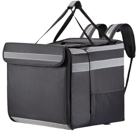 Insulated Pizza Bags for Food Delivery | Takeaway Backpack Expandable Delivery Pizza Warmer,Heavy Duty Food Carrier, Grocery Storage Reusable for Camping