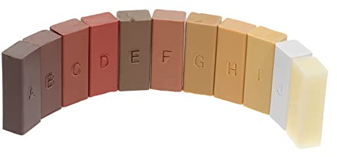OUNONA 1 ensemble Kit de Réparation de Sol Couleurs de Cire pour Éliminer Rayures et Réparer Dommages sur Revêtements Stratifiés pour Planchers et Meubles
