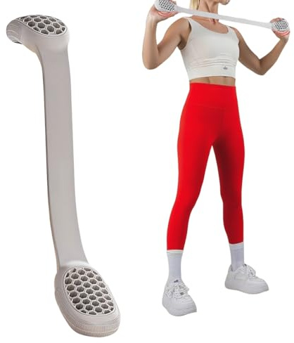 Uozonit Bandas de resistencia para mujer, entrenador de fuerza de agarre 2 en 1 y cuerda de tracción para entrenamiento de espalda para yoga, equipo de entrenamiento de ejercicio para atletas