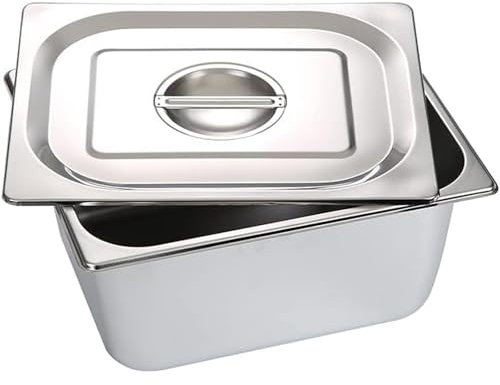 Smilbaley GN 1/3-32.5 cm - 5,5 3itri - Contenitore Isotermico acciaio inossidabile | Dimensioni e profondità GN disponibili