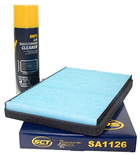 Filtre d'habitacle SA1126 + nettoyant pour climatisation 520 ml MANNOL