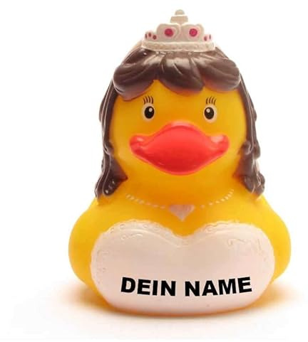 Badeente - personalisierbar (Braut Ente)