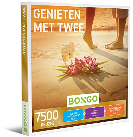 Bongo Genieten met Twee Cadeaubonnen Unisex-Adult, Veelkleurig, Eén maat
