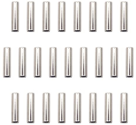 50 Stück 5 mm x 22 mm Regalbodenträger, Edelstahl Passstifte für Schrank, Schrank, Bücherregal, Kleiderschrank