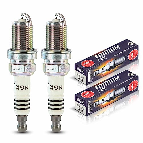 2x Original NGK BKR8EIX Zündkerze Kompatibel mit Galaxy WGR 2.0L 1995-2006 Transit Bus E 2.0L 1994-2000 Transit Kasten E 2.0L 1994-2000 Transit Pritsche/Fahrgestell E 2.0L 1994-2000
