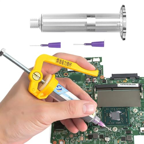 Extrusora de aceite de soldadura,Extrusora de fundente de soldadura - Extrusora de fundente de soldadura de precisión,Extrusora de flujo de soldadura de precisión, dispensador manual de pasta de solda