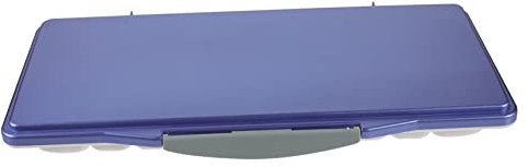 Tofficu Farbkasten Aus Kunststoff Aquarellfarbkasten Leer Malmischtablett Pigmentmischkasten Wasserfarben-farbkasten Fächer-farbmischkasten Aquarellfarbkasten Leeres Aquarelltablett