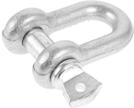 PRETYZOOM Grillete De Ancla Galvanizado De Alta Resistencia Grillete De Anclaje Para Remolque Para Camiones y Herramientas De Carga