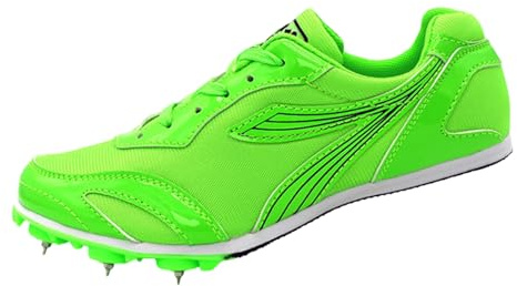 Yummsion Zapatillas De Atletismo con Clavos,Zapatillas De Clavos Atletismo Unisex,Zapatos con Clavos Deporte Corriendo,Antideslizantes,Transpirable,para Pista Y Campo Deportivas Dash