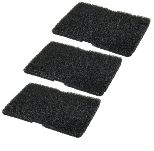 Evaporator Filter Sponge Replacement for GRUNDIG Tumble Dryer GTN38250HGCW GTN38250MGCB Models Lint Trap 3pcs