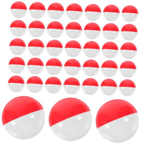 Healifty 80pcs Lucky Capsule Plastic Ball round Candy Containers Lids for Vending Machine Prize Balls Toy Gumball Refills for Machine Party Favor Containers Fillable Easter Eggs