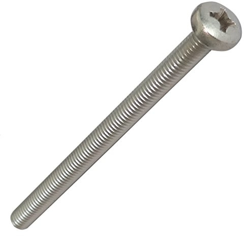 AERZETIX - C18352-10 x Bolzen - Linsenkopfschrauben - Zylinderkopfschrauben - M4x60mm - Edelstahl A2 - DIN 7985A - Fußabdruck PH2 kreuzförmig
