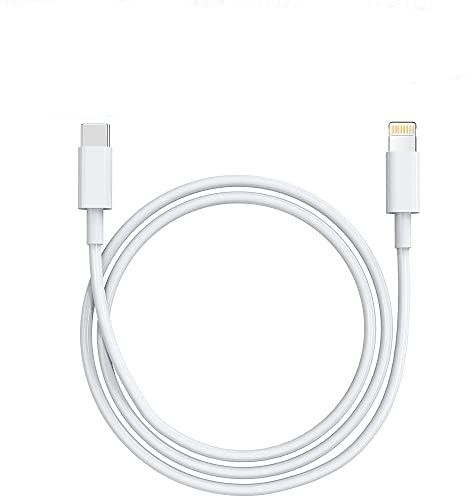 Unique Secure Câble USB C vers Lightning 2M Certifié MFi Câble Chargeur Power Delivery pour iPhone 13/12/11/X/XS/XR/Pro/Max/8, iPad blanc-01