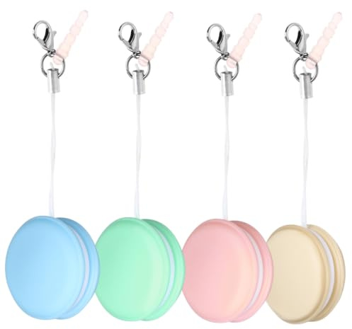 Alipis 4pezzi Pulitore per Schermo Telefono con Cordino Spazzola Pulizia Fibbia Detergente per Schermi Smartphone Pulizia Impronte Digitali Unto Accessori Tablet Laptop Colore Casuale