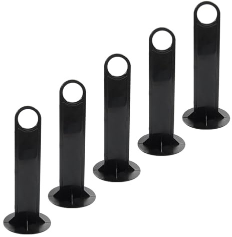 CORHAD Porte-Cône De Football Portable 5 Pièces Support De Rangement Léger en Polypropylène pour Équipement D'Entraînement De Football avec Poignée Facile À Transporter