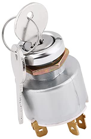 Interruttore di Avviamento Universale per Auto, 12V, 3 Posizioni ON OFF, con 2 Chiavi, Modello SPB501