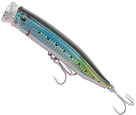 15CM Kunststoff-Popper-Topwater-Köder mit Widerhaken. Schwimmender Angelköder zum Fangen aggressiver oder Wilder Fische(SM003)