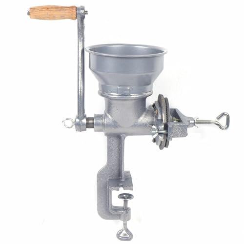 Manuelle Lebensmittel Mühle Küch Manual Food Pulverisierer Handkurbel Küche Getreide Kräuter Mehl Medizin Schleifmaschine,Zum Mahlen von Körnern, Hülsenfrüchten, Kaffee, Nüssen, Bohnen, Weizen