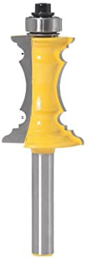1 STÜCK 8 MM Schaftfräser 64 MM Gehrungsrahmen Formfräser Holzschnitzerei Bit Linie Türmesser Zapfenschneider for Holz