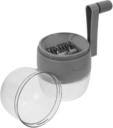 KOCKSHION Tritatutto Manuale Per Noci e Frutta Secca Utensile Per Sbucciare Aglio e Tritare Alimenti Da Cucina Strumento Manuale Facile Da Usare e Pulire