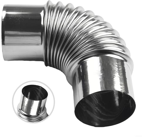Rohrbogen aus Edelstahl, unverzichtbar für effiziente Herd- und Lüftungsanwendungen (60 mm)