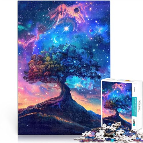 Puzzle da 2000 pezzi per adulti Albero magico della vita Giocattoli Giochi Educativi Antistress Regalo di compleanno, regali, arte murale 70x100cm