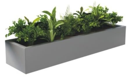 Labasuan Jardineras para barandilla de terraza con Gancho, macetero Colgante, jardineras de Hierro para alféizar de Ventana, Patio, Porche, jardín y balcón(80cm/31.5in)