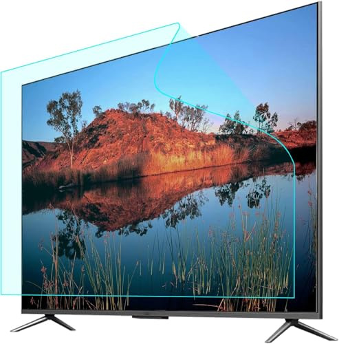 Protection d'écran anti-lumière bleue pour TV LCD, LED, OLED et QLED 4K HDTV, 32 698 x 392 mm, 70 en 1561 x 900 mm