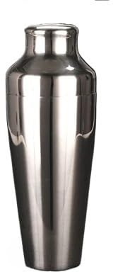 Shaker Cocktail,Shaker Caffe Freddo Shaker For Cocktail Da 550 Ml, In Acciaio Inox, Con Bottiglia, Strumento Essenziale Bar, Drink E Feste Barista(Silver)
