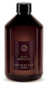 Locherber Milano Ricarica per Diffusore Black Karthago 500 ml note agrumate pompelmo, bergamotto e ribes nero accompagnate da mela verde, gelsomino, petali di rosa, uva rossa,dattero e vaniglia