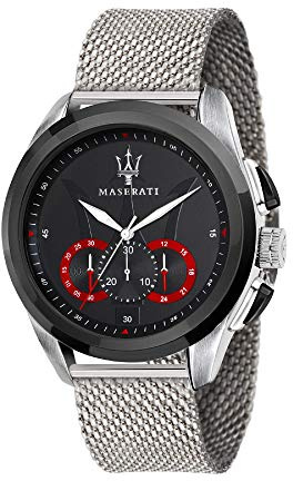 Maserati Herren Armbanduhr Chronograph Quarz Edelstahl R8873612005