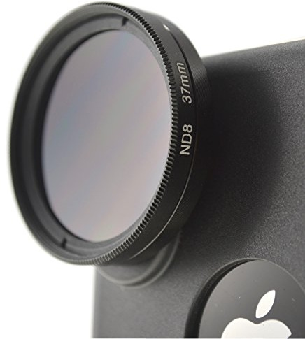 System-S Vario Neutral Density Filter ND2-400 37 mm Lens for iPhone X