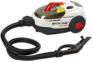 ECO-DE TOTAL CLEAN 3 in 1 • Pulizia a vapore. • Aspirapolvere. • Ferro da stiro; 15 accessori