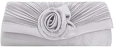 wocharm Charming Women Satin Banquet Bag Clutch Prom Wedding Club Evening Handbag