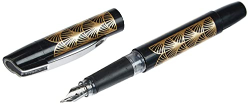 Online 61465/3D - Campus Spotlights Bohemian Art, Patronen-Füller, Standard-Tintenpatronen, hochwertige Iridium-Feder M, ergonomisches Softtouch-Griffstück, für Allergiker geeignet, 1 Stück