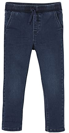 VERTBAUDET Jean Droit doublé Facile à Enfiler garçon Denim Blue Black 12A