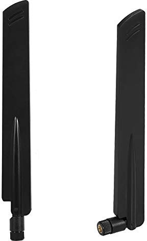 Heayzoki Antenne 4G LTE, Antenne WiFi Pleine Bande Connecteur Mâle SMA Amplificateur de Signal D'antenne à Gain élevé 25Dbi, Antennes de Réseau Informatique pour Routeur WiFi Carte Réseau sans Fil