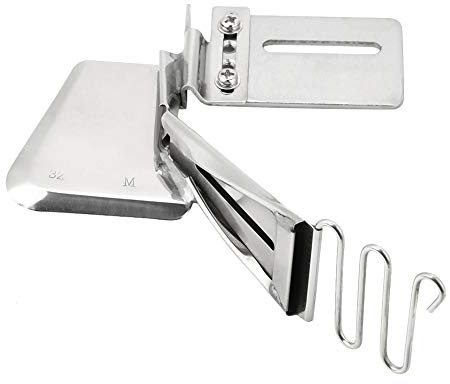 Qcwwy Nähmaschinen Binder Rechtwinklig, Overlock Schrägbinder für Steppstichmaschinen, Kurvenkanten Bindungsbefestigung für Vliesstoffe und T Shirt Säume, Einstellbar
