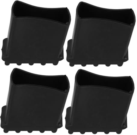 Uonlytech Set di 4 cuscinetti per scala, piedini in gomma, per paraurti, per scale di prolunga, accessori per scale, per la casa, all'aperto, lettere adesive