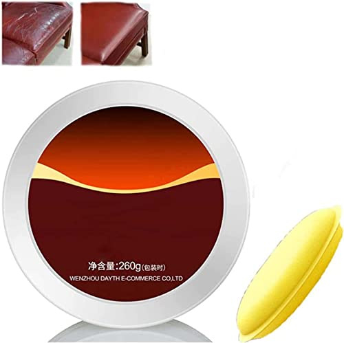 Leatherrite Leather Restorer, Leather Restorer Cream, Premium Multi-Purpose Leather Restorer, Leather Repair Kit for Couches Car Seat Furniture (1pcs)