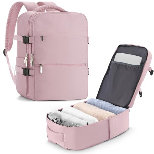 xlodea Zaino Easyjet 45x36x20, Bagaglio a Mano per Easyjet 45x36x20 Impermeabile Borse da Cabina Zaino da Viaggio Aereo Donna Borsa da Viaggio