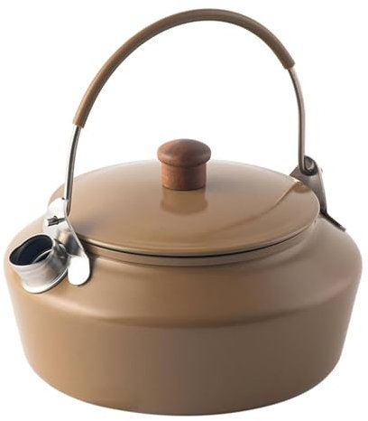 Bollitore Da Tè In Acciaio Inossidabile,bollitore Per Tè A Induzione | Bollitore Da Tè Sul Fornello In Acciaio Inossidabile,Bollitore Ad Acqua Calda 1L, Bollitore Da Campeggio Leggero All'aperto Con