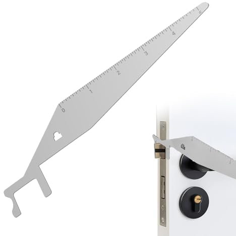 Feuerwehr Gadgets Dietrich,Dietrich Feuerwehr Notfall,Türöffnungswerkzeug Federstahl,Türöffnungswerkzeug aus Edelstahl,Türöffner Universal Geeignet für Feuerwehrleute, Ersthelfer, Polizisten