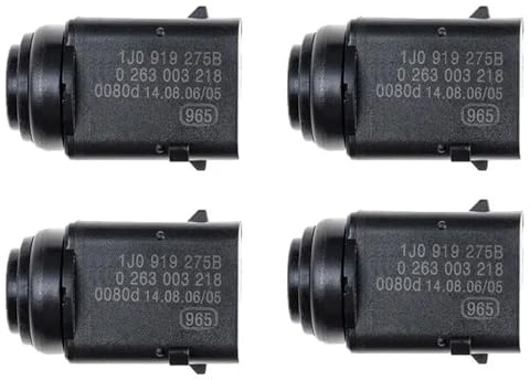 Capteurs De Stationnement 4pcs 1J0919275B 0263003218 Détecteur De Radar De Capteur Stationnement pour VW pour Seat 1J0 919 275B 0 263 003 218 Kit D'Aide Au Stationnement